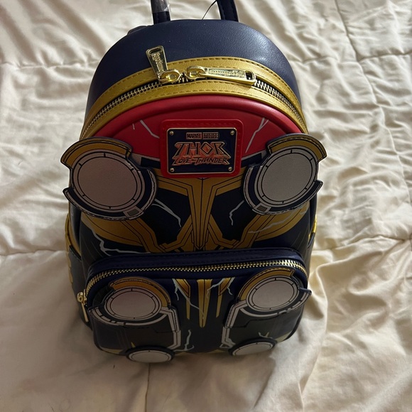 Loungefly Thor Mini Backpack - Picture 5 of 8